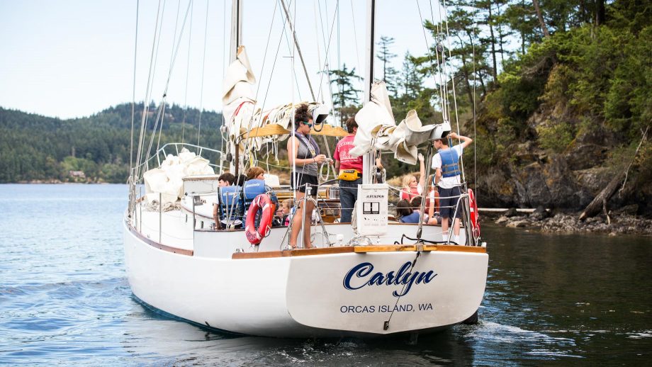 Carlyn sets sail from camp